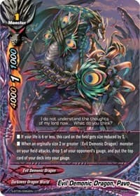 Evil Demonic Dragon, Pavo