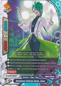 Anonymous Darkness Doctor, Grimo