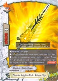 Thunder Knights Blade, Ktinos Edge