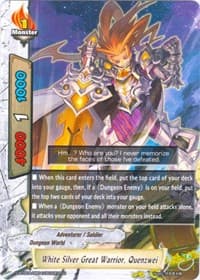 White Silver Great Warrior, Quenzwei
