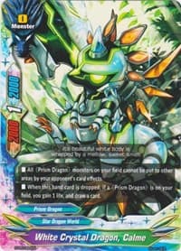 White Crystal Dragon, Calme
