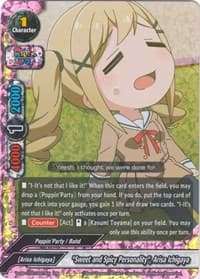 "Sweet and Spicy Personality", Arisa Ichigaya