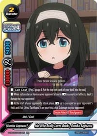 Idol Who Really Loves Books, Fumika Sagisawa