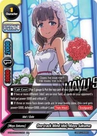 One-track Mind Idol, Mayu Sakuma