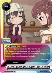 Atsumi Munakata, Tallest Mountains Challenge! Three-Bout Battle!