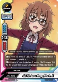 Idol Who Loves Manga, Hina Araki