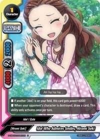 Idol Who Admires Smiles, Hiromi Seki