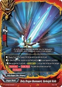 Deity Dragon Beamsword, Garknight Knife