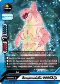 Anonymous A, the * * * * Kaiju