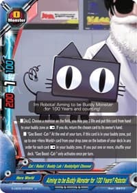 Aiming to be Buddy Monster for 100 Years? Robota!