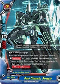 Paal Chassis, Stregia