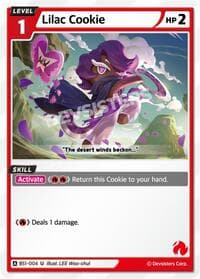 Lilac Cookie