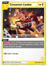 Cinnamon Cookie