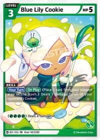 Blue Lily Cookie