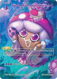 Poison Mushroom Cookie (055) (SUR)