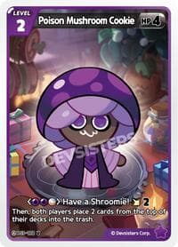Poison Mushroom Cookie