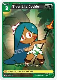 Tiger Lily Cookie (056)