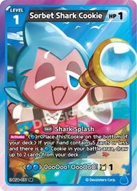Sorbet Shark Cookie