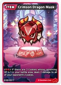 Crimson Dragon Mask