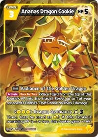 Ananas Dragon Cookie