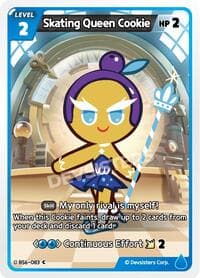 Skating Queen Cookie
