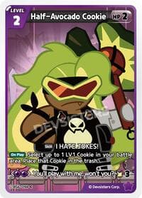 Half-Avocado Cookie