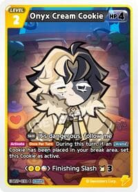 Onyx Cream Cookie