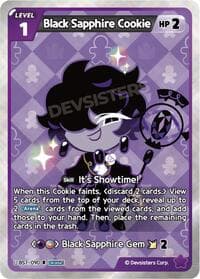 Black Sapphire Cookie