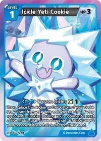 Icicle Yeti Cookie