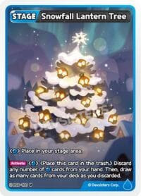 Snowfall Lantern Tree