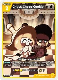 Chess Choco Cookie