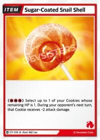 Sugar-Coated Snail Shell