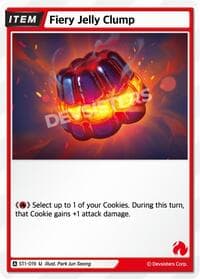 Fiery Jelly Clump