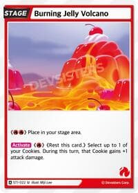 Burning Jelly Volcano