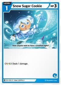 Snow Sugar Cookie
