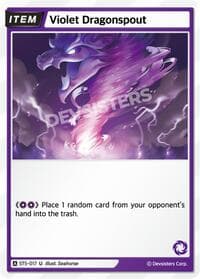 Violet Dragonspout