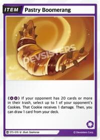 Pastry Boomerang