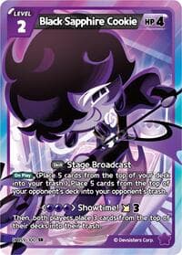 Black Sapphire Cookie