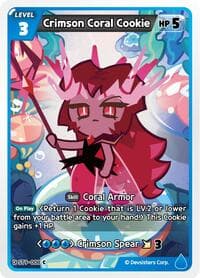 Crimson Coral Cookie