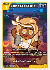 Sauna Egg Cookie