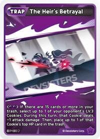 The Heir's Betrayal (box topper)