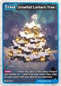 Snowfall Lantern Tree