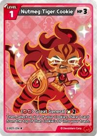 Nutmeg Tiger Cookie