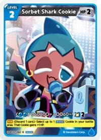 Sorbet Shark Cookie