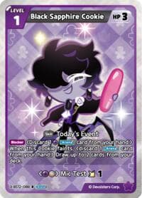 Black Sapphire Cookie