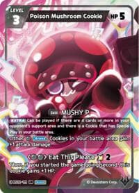 Poison Mushroom Cookie