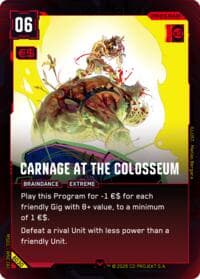 Carnage at the Colosseum