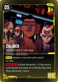 Caliber - Totentanz's Top Dog