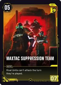 MaxTac Suppression Team