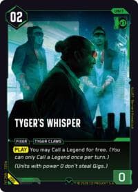 Tyger's Whisper